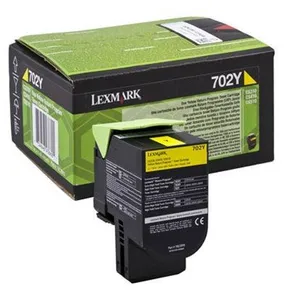 Lexmark Original Toner 70C20Y0, yellow, 1000S, Return, Lexmark CS510de, CS410dn, CS310dn, CS310n, CS410n, O